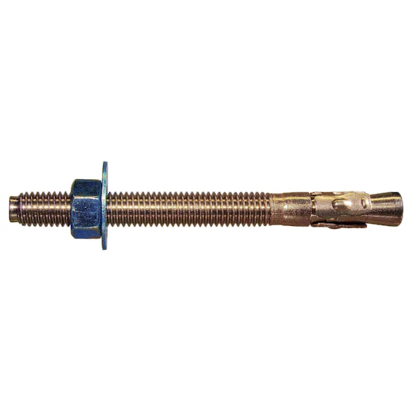 Torquemaster Torquemaster Wedge Anchor, 1/2" Dia., 5-1/2" L, Stainless Steel Blue Ruspert, 10 PK 55225 - main